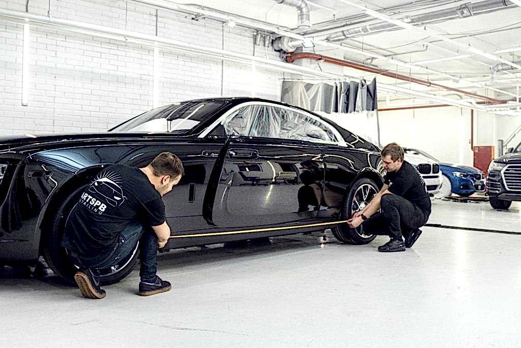 Оклейка Rolls Royce