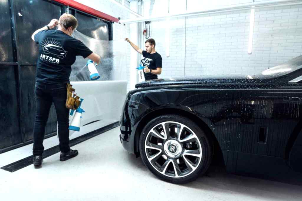 Оклейка Rolls Royce