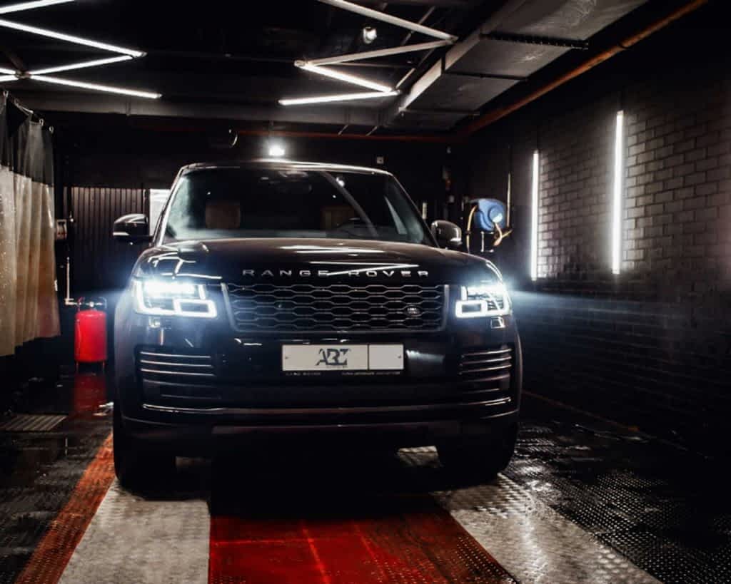 Оклейка Range Rover Two Tone