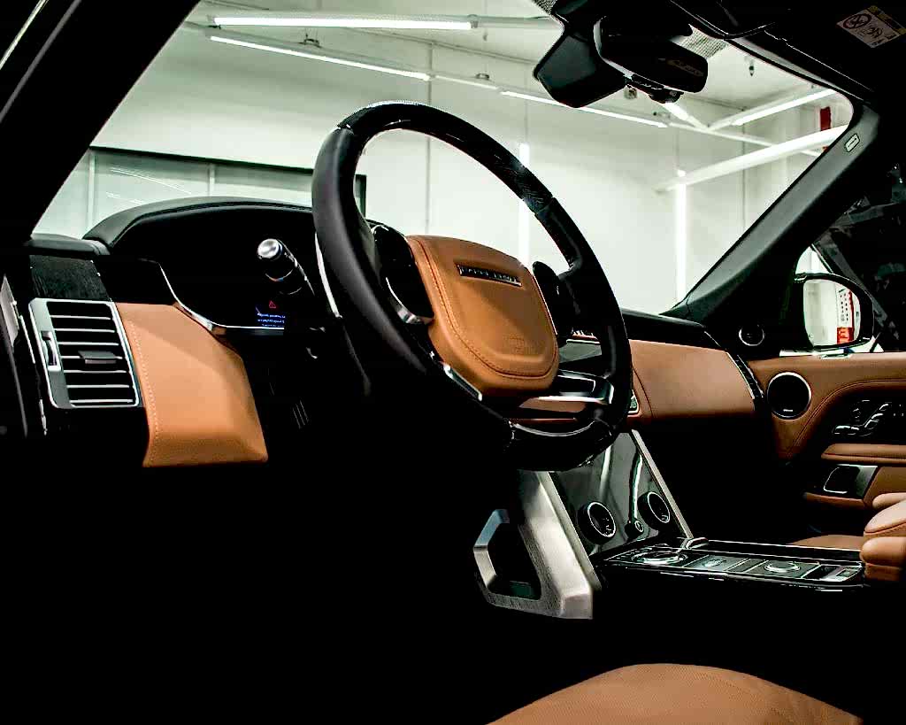 Оклейка Range Rover Two Tone