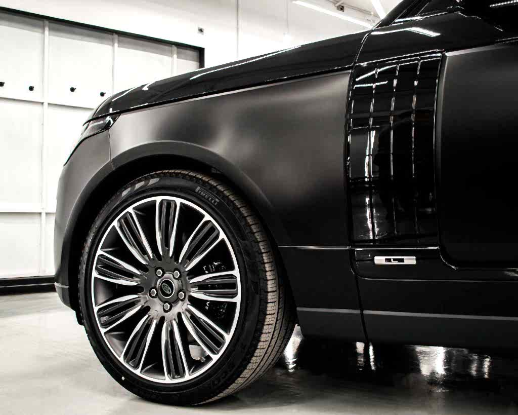 Оклейка Range Rover Two Tone