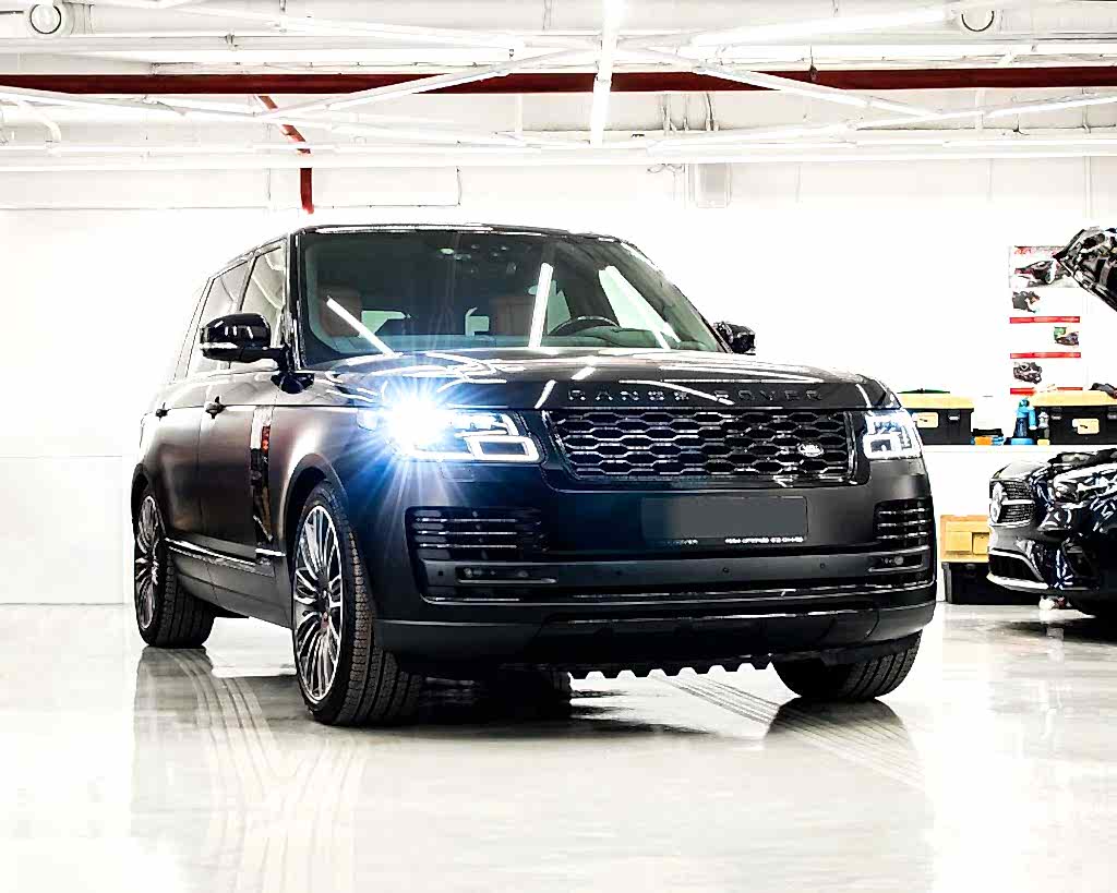Оклейка Range Rover Two Tone