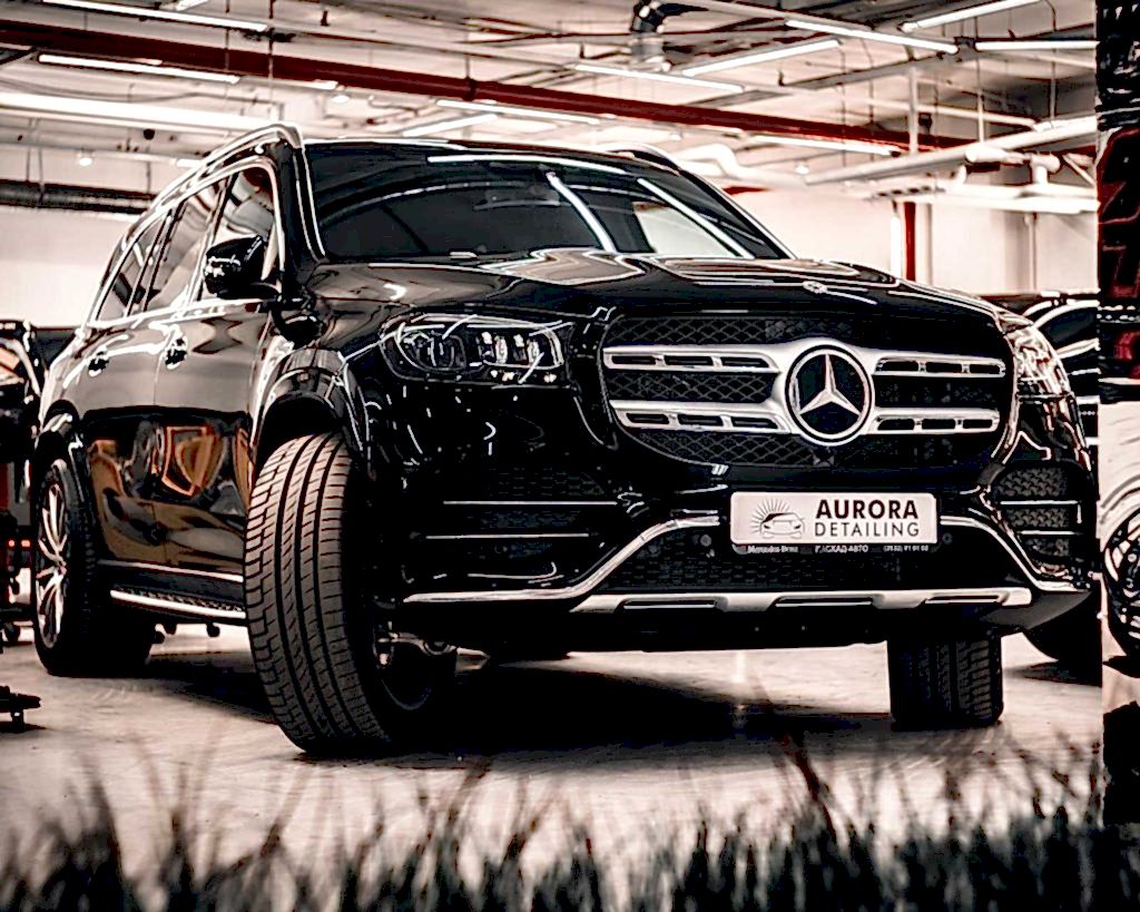 Оклейка двух Mercedes GLS
