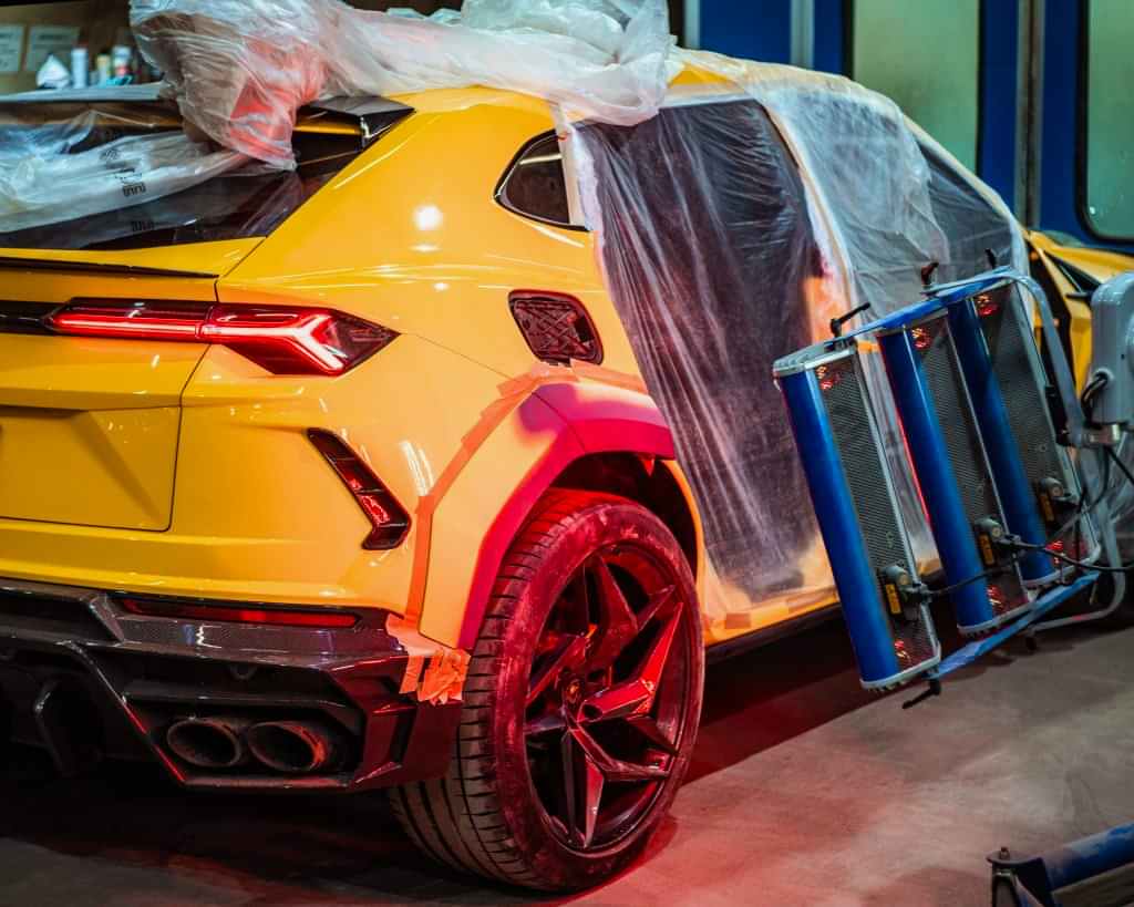 Локальный покрас авто