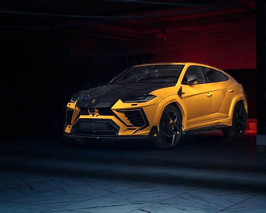 Оклейка и окрас Lamborgini Urus