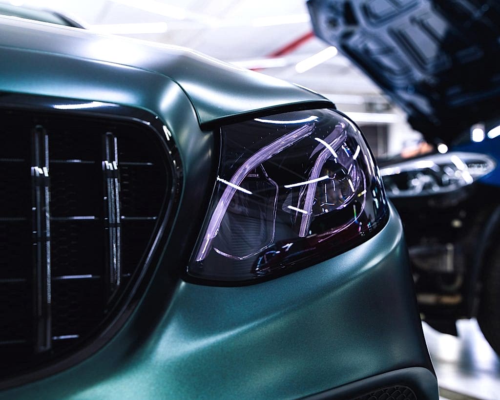 Оклейка Mercedes-Benz Split